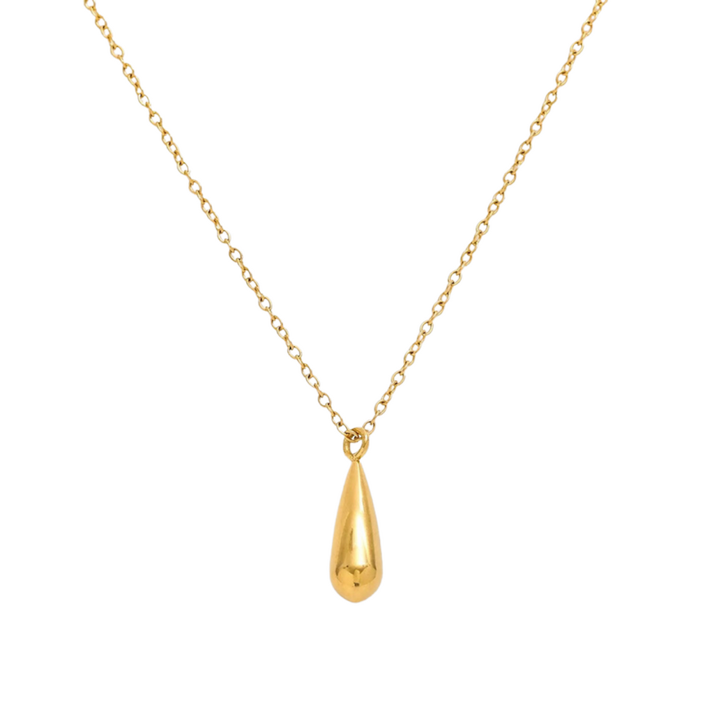 Classic Large Teardrop Necklace | Gold & Silver Jewelry | Anna Beck – Anna  Beck Designs, Inc