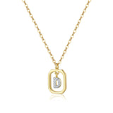 “D” Mini Letter Necklace