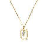 “C” Mini Letter Necklace